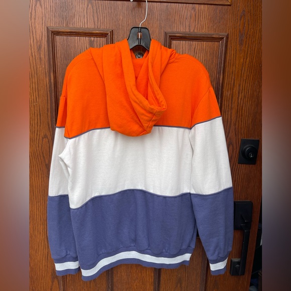 Small Black Jack 1999 Colorblock Hoodie Orange White Blue Star Wars Ahsoka Tano - Picture 4 of 12